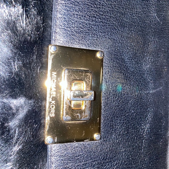 Michael Kors Fur Chain Bag - Picture 3 of 5